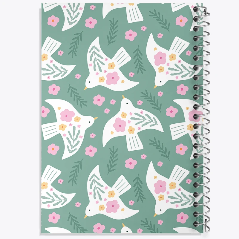 دفتر مشق 100 برگ خندالو طرح پرنده آزادی کد N563