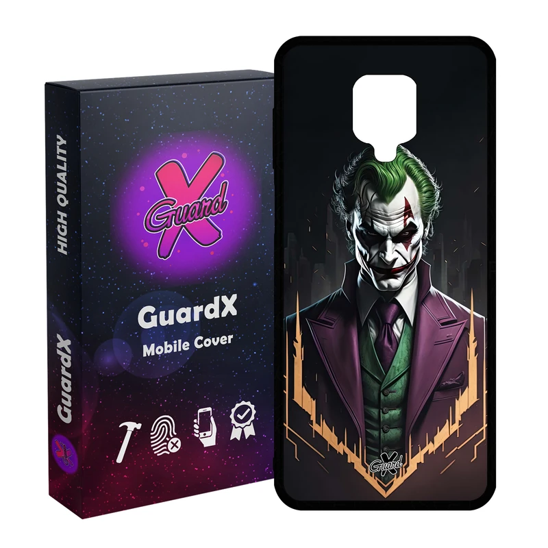 کاور گارد ایکس طرح Joker مدل Glass10611 مناسب برای گوشی موبایل شیائومی Redmi Note9 Pro/Note 9 Pro Max/Redmi Note 9S/MI Poco M2 Pro