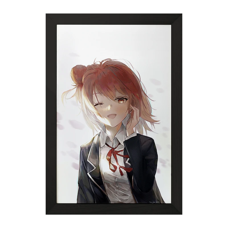 تابلو خندالو مدل یویی انیمه جوانی کمدی رومانتیک من کد 32515