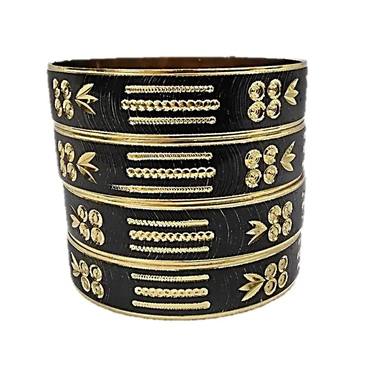 النگو زنانه مدل هندی کد glsr-22000 مجموعه 4 عددی