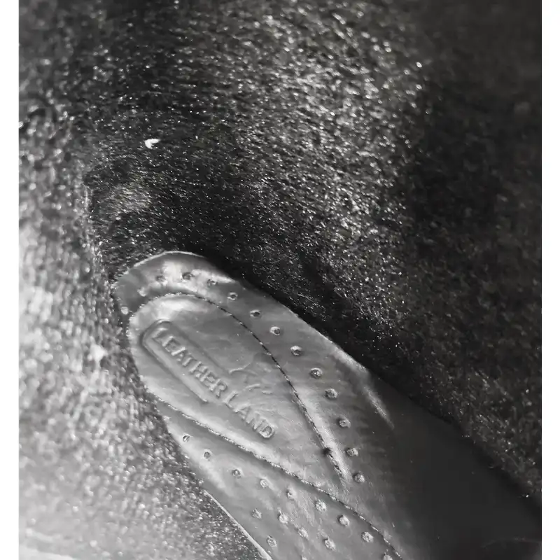 بوت زنانه سرزمین چرم کد 5175 رنگ مشکی