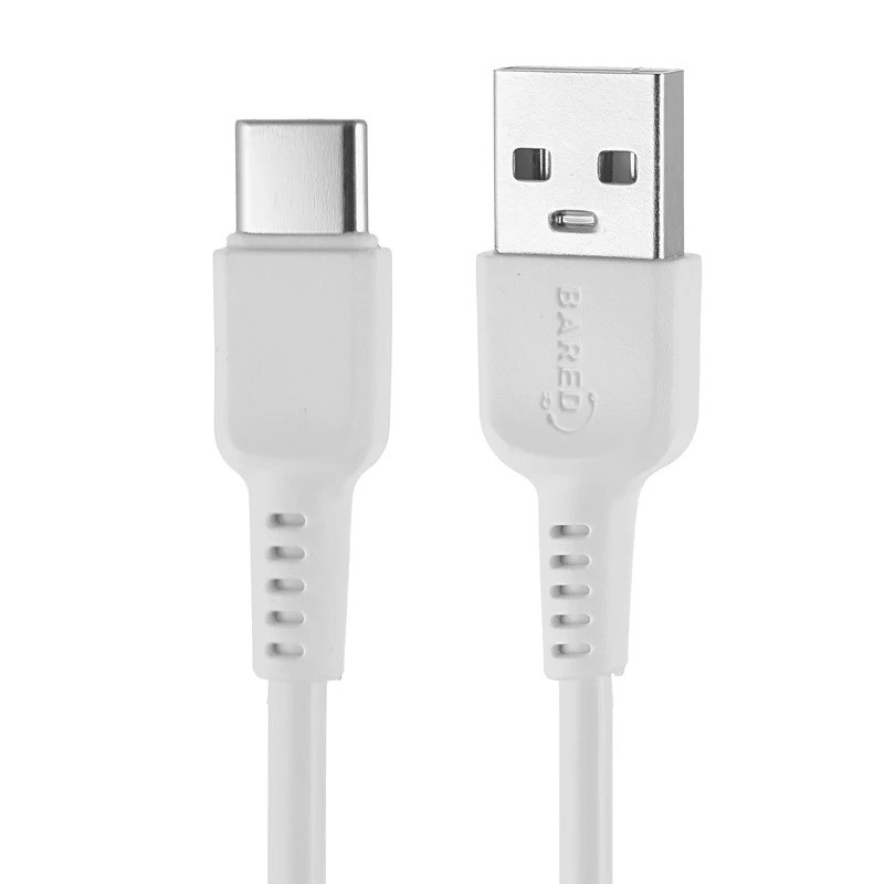 کابل تبدیل USB به USB-C بارد مدل 3A فست شارژ طول 1 متر