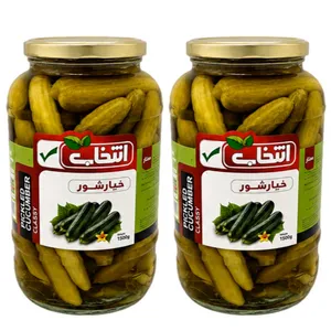 خیارشور ممتاز انتخاب - 1500 گرم بسته 2 عددی