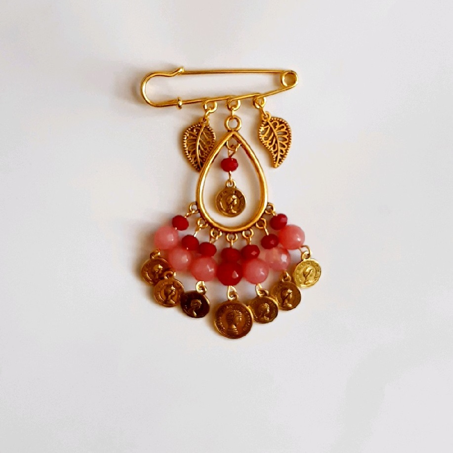 سنجاق سینه زنانه مدل الیزابت کد 1559