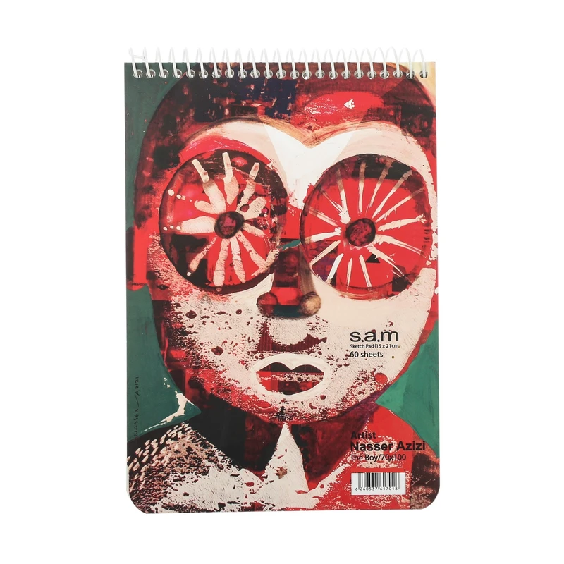 دفتر طراحی 60 برگ سم طرح THE BOY