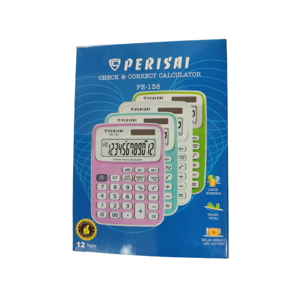 ماشین حساب پریسال کد PE-138 1