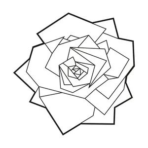 دیوارکوب مدل گل رز