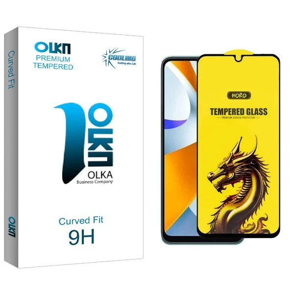 محافظ صفحه نمایش کولینگ مدل Olka Y-Horo مناسب برای گوشی موبایل شیائومی poco c40