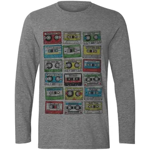 تیشرت آستین بلند مردانه مدل نوار W6