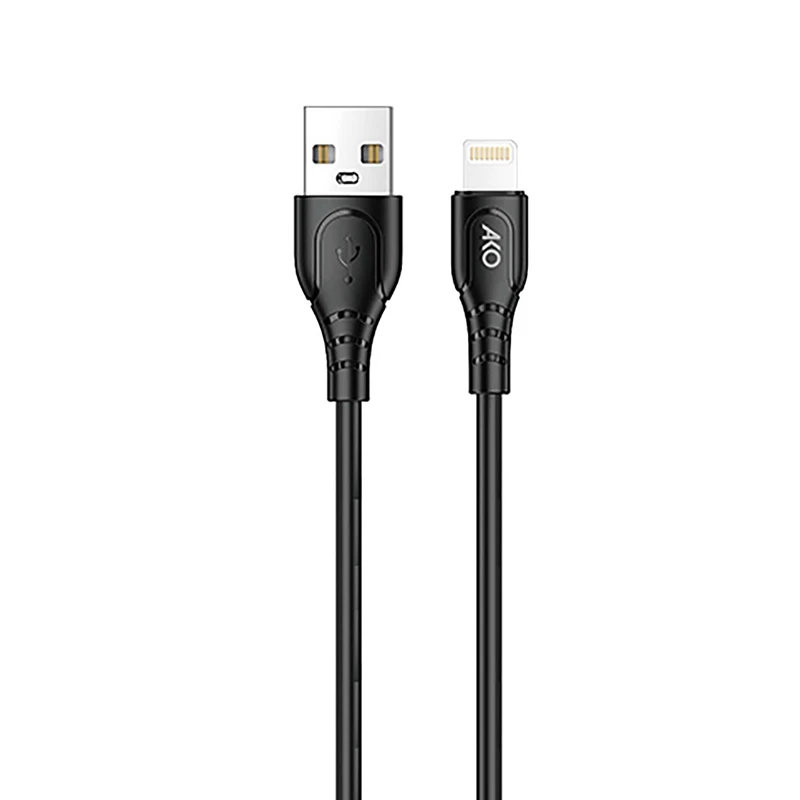 کابل تبدیل USB به لایتنینگ آکو مدل AC-7 طول 1متر