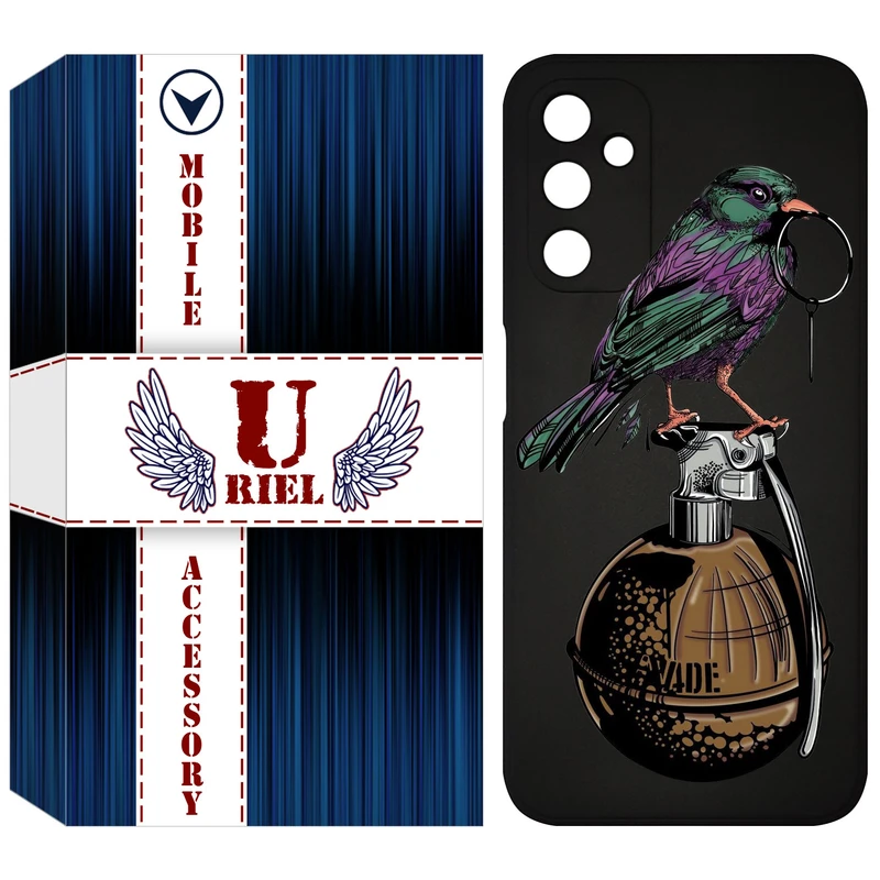 کاور یوریل مدل KSH کد 31 طرح پرنده مناسب برای گوشی موبایل سامسونگ Galaxy M14