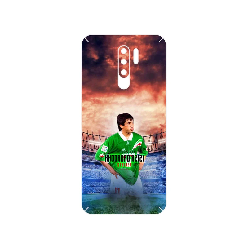 برچسب پوششی ماهوت مدل Khodadad Azizi مناسب برای گوشی موبایل شیائومی Redmi 9