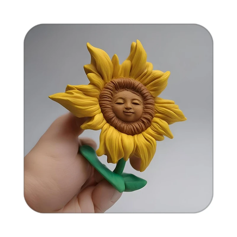 زیر لیوانی کاکتی طرح گل مدل mp17893