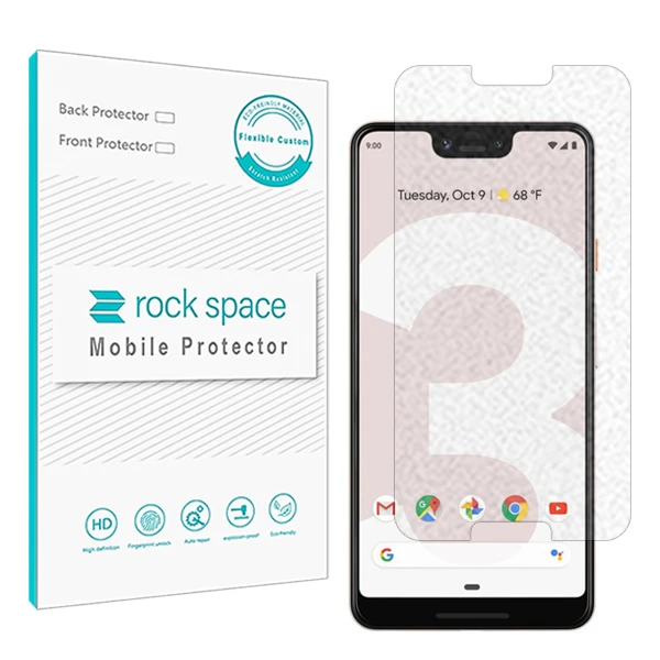 محافظ صفحه نمایش گیمینگ راک اسپیس کد GAM مناسب برای گوشی موبایل گوگل Pixel 3 XL