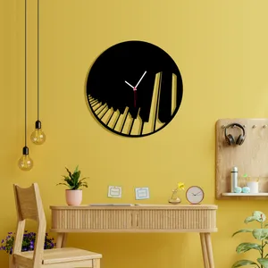 ساعت دیواری ماهوت مدل پیانو کد 015