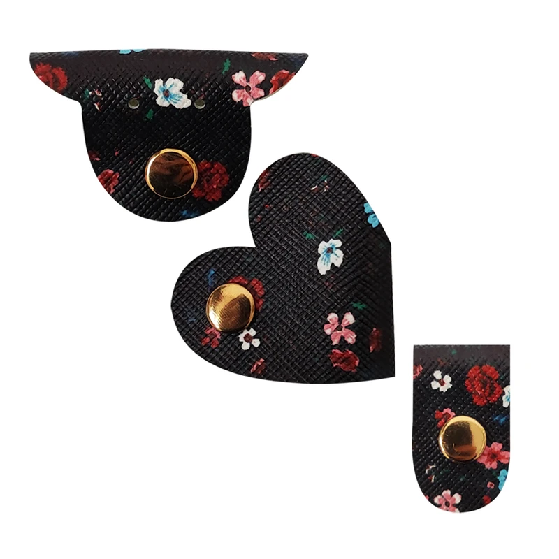 جمع کننده سیم هندزفری طرح گل ریز مدل H-128 مجموعه 3 عددی