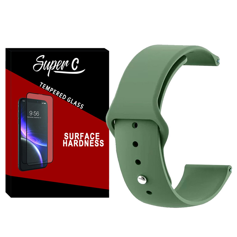 بند سوپرسی مدل BIS-Sic-SC مناسب برای ساعت هوشمند سامسونگ Galaxy watch 6 44mm