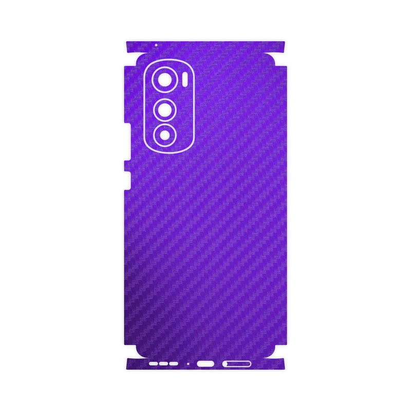 برچسب پوششی ماهوت مدل Purple-Fiber-FullSkin مناسب برای گوشی موبایل موتورولا Edge 30