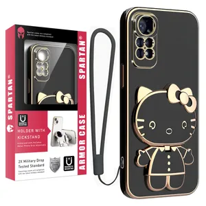 Spartan Kitty Cover For Xiaomi Redmi Note 12 Pro 4G / Note 11 Pro with strap
