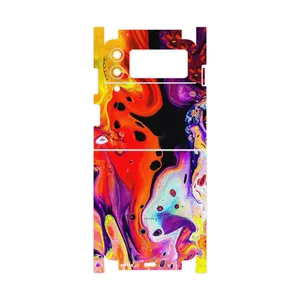 MAHOOT Abstract Oil Art-FullSkin Cover Sticker for Samsung Galaxy Z Flip3 5G