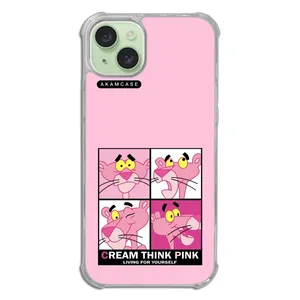 AKAM AMC-WTA15PLUS-PINK PANTHER15 Cover For Apple iPhone 15 Plus