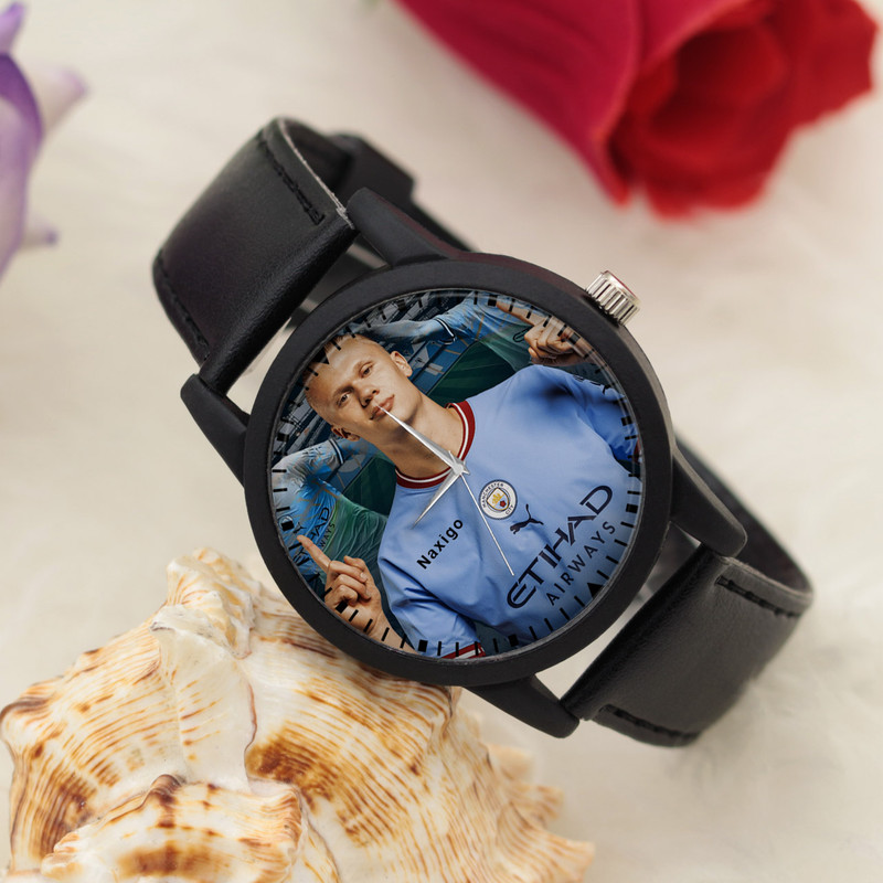 ساعت مچی عقربه ای ناکسیگو مدل ارلینگ هالند کد LF6788