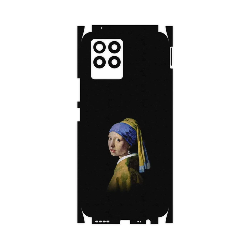 برچسب پوششی ماهوت مدل Girl with a Pearl Earring of Vermeer-FullSkin مناسب برای گوشی موبایل ریلمی 8 Pro
