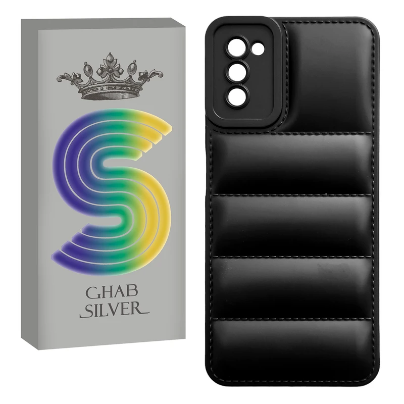 کاور قاب سیلور مدل پافری مناسب برای گوشی موبایل سامسونگ Galaxy A03s