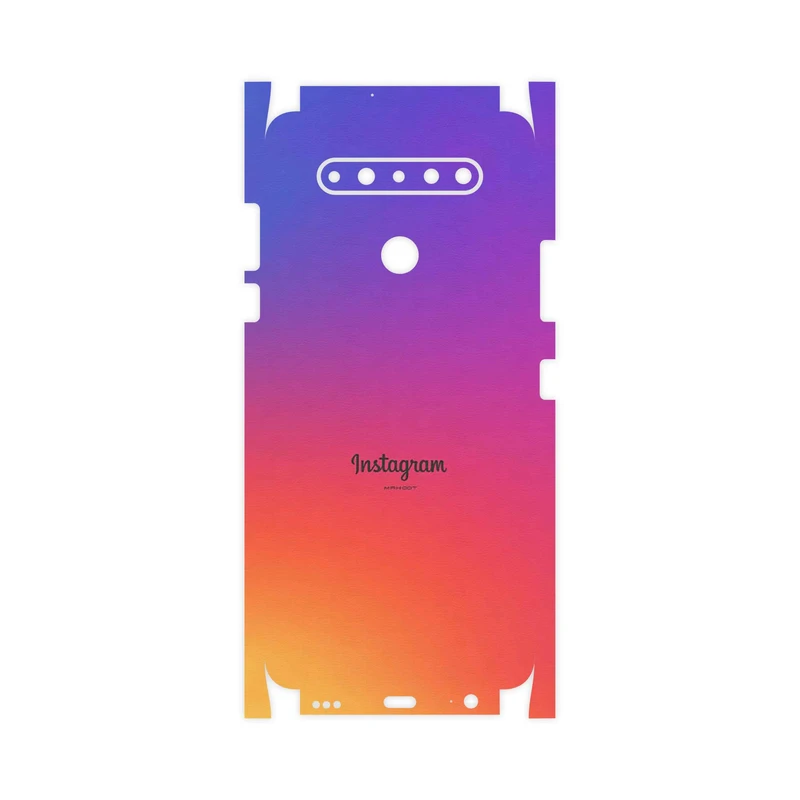برچسب پوششی ماهوت مدل Instagram-FullSkin مناسب برای گوشی موبایل ال جی K51s