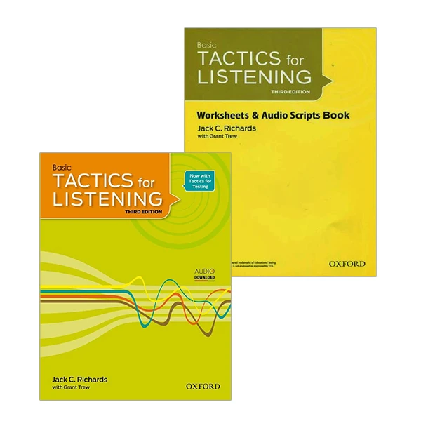 کتاب Basic Tactics For Listening اثر Jack C. Richards و Grant Trew انتشارات آکسفورد 2 جلدی