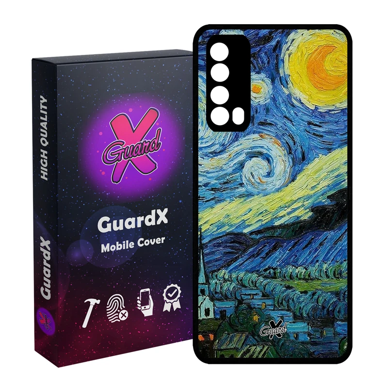 کاور گارد ایکس طرح Art مدل Glass10266 مناسب برای گوشی موبایل هوآوی Y7A / P Smart 2021