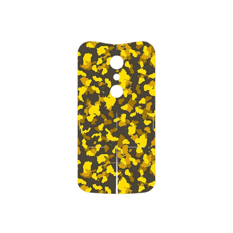 برچسب پوششی ماهوت مدل Yellow Infantry Army مناسب برای گوشی موبایل موتورولا Moto G 2nd gen