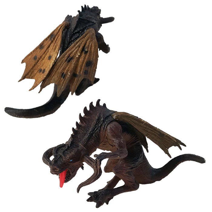 اکشن فیگور مدل اژدها دراگون بسته 12 عددی