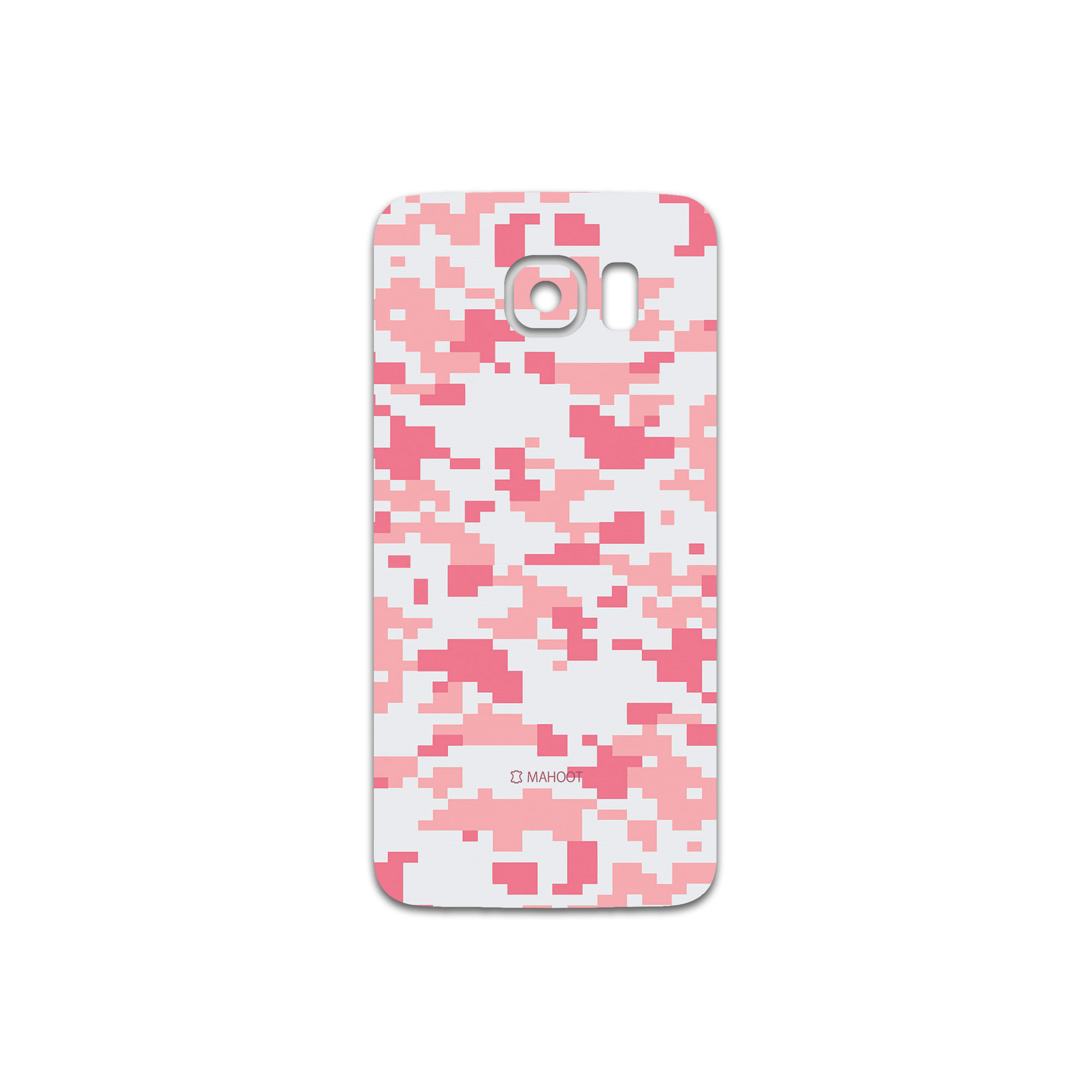 برچسب پوششی ماهوت مدل Army-Pink-pixel مناسب برای گوشی موبایل سامسونگ Galaxy S6