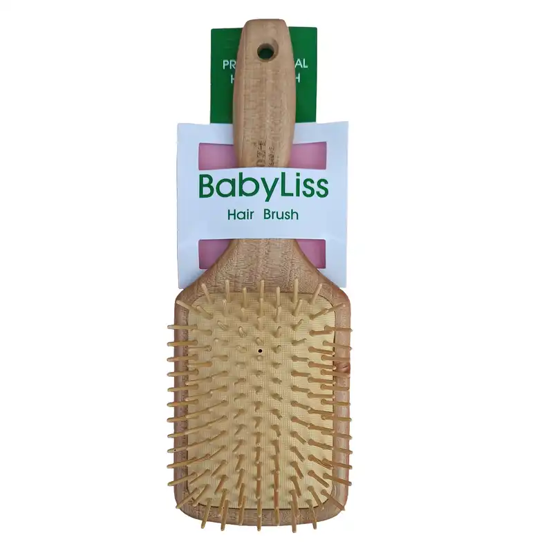 برس مو بابیلیس مدل چوبی کد  ROZ4