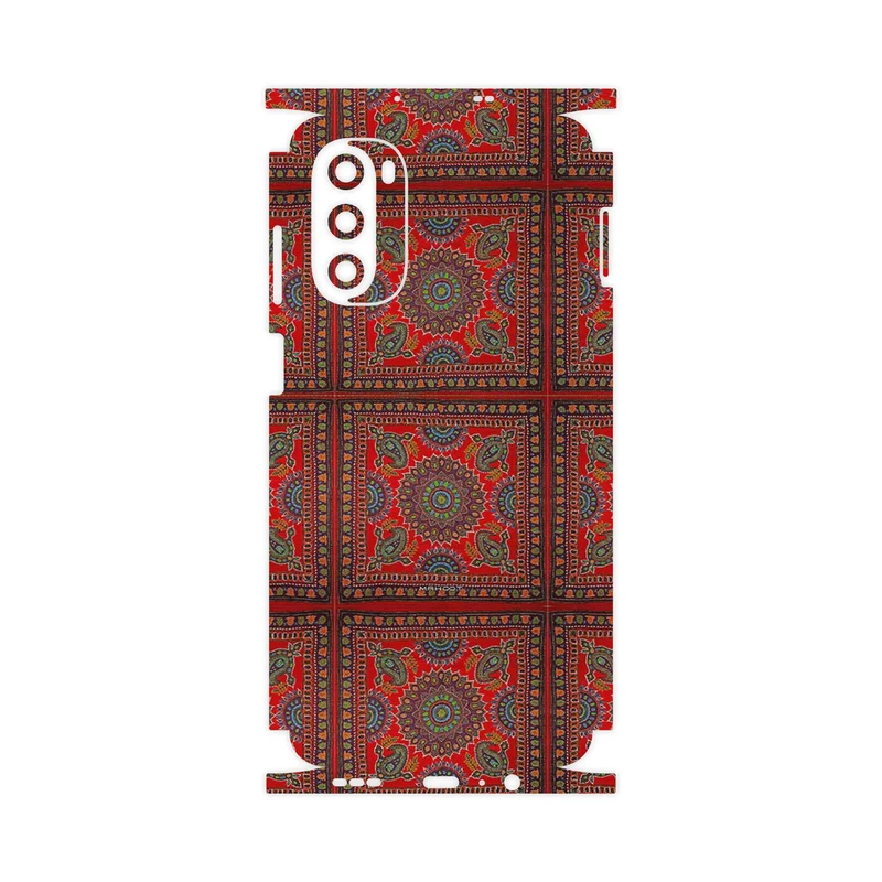برچسب پوششی ماهوت مدل Embroidered Rug-FullSkin مناسب برای گوشی موبایل موتورولا Moto G52