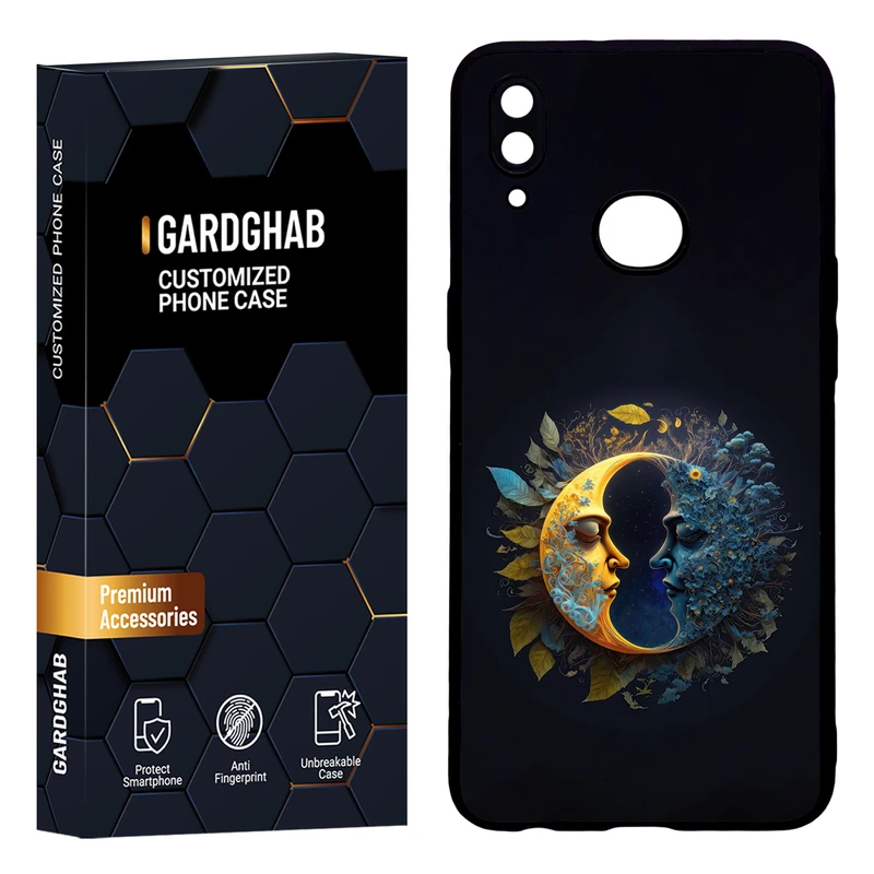 کاور گارد قاب مدل دور ژله ای هنری مناسب برای گوشی موبایل سامسونگ Galaxy A10s