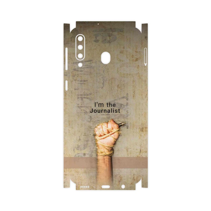 برچسب پوششی ماهوت مدل Journalist-FullSkin مناسب برای گوشی موبایل سامسونگ Galaxy M30