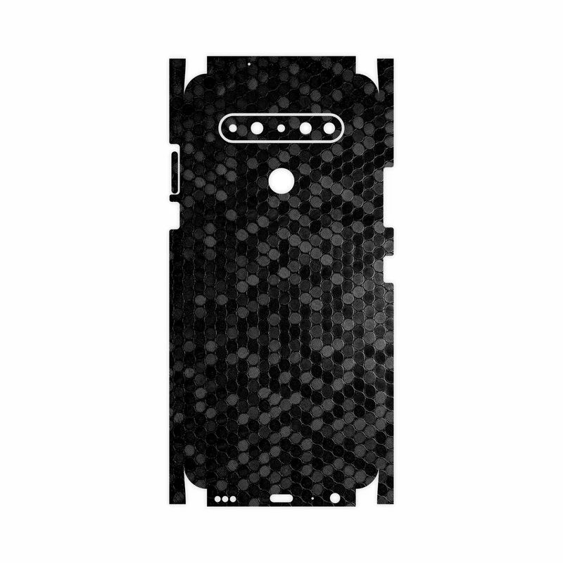 برچسب پوششی ماهوت مدل Honey-Comb-Circle-FullSkin مناسب برای گوشی موبایل ال جی K61