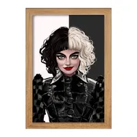 تابلو خندالو مدل کروئلا Cruella  کد 10750