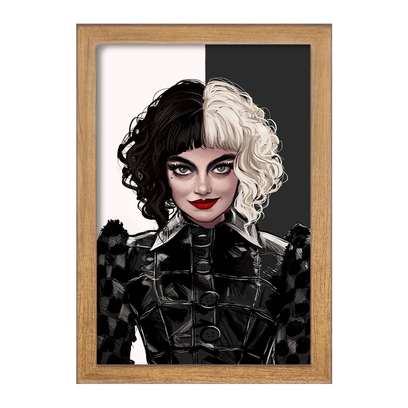 تابلو خندالو مدل کروئلا Cruella  کد 10750