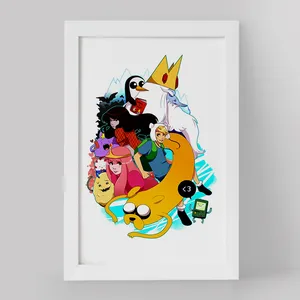 تابلو خندالو مدل وقت ماجراجویی Adventure Time کد 20825