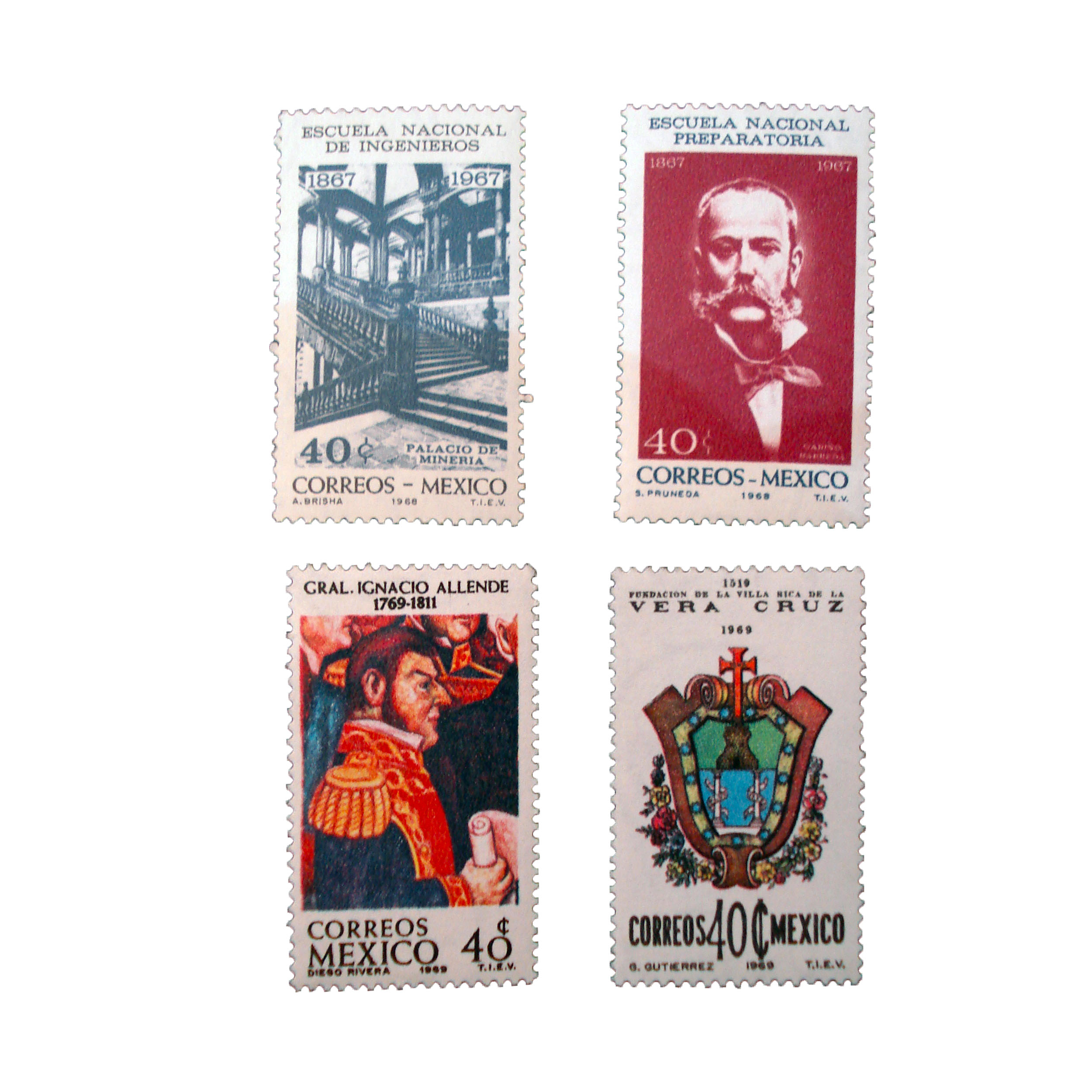 تمبر یادگاری مدل ملل کد bc-1282 مجموعه 4 عددی