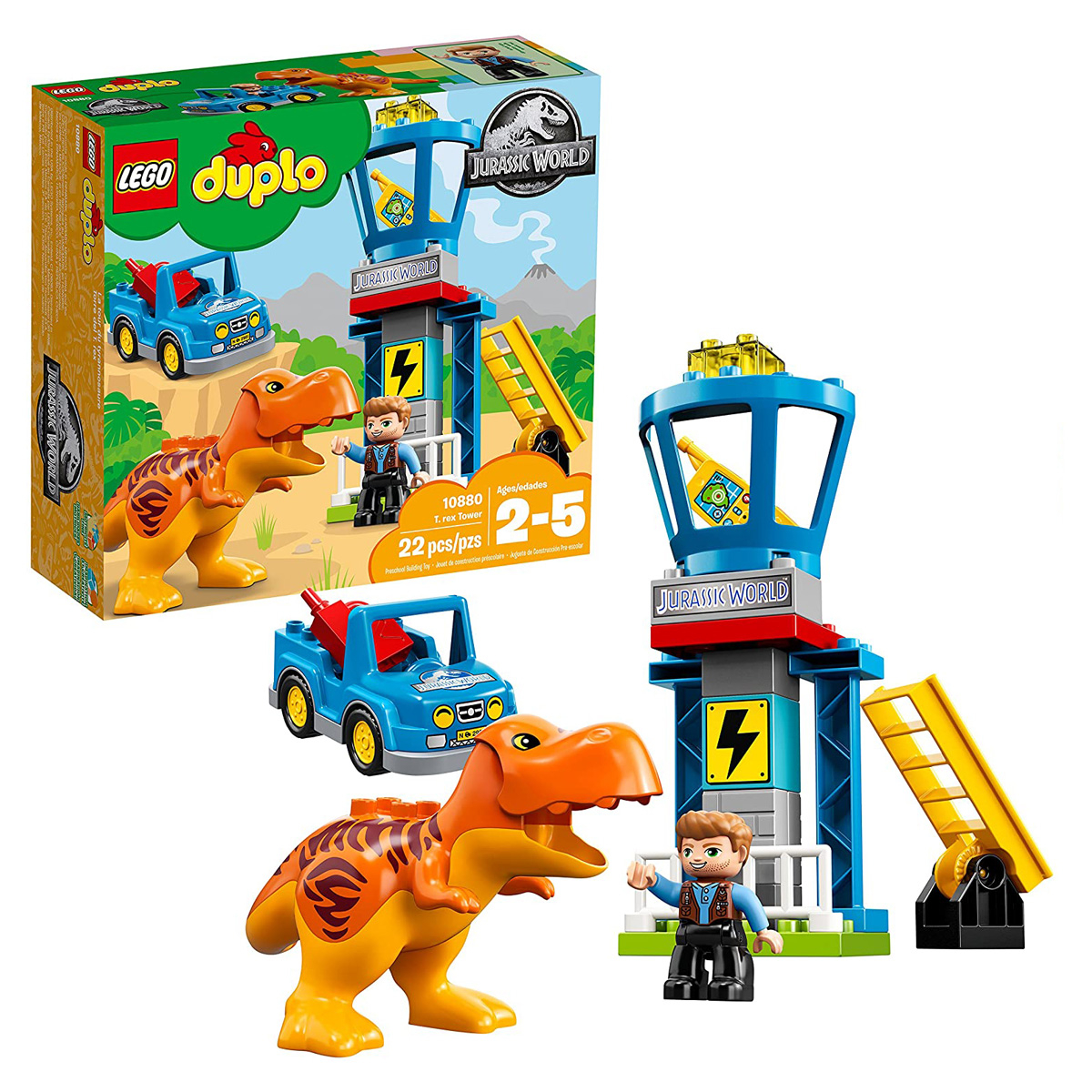 لگو سری Duplo مدل Jurassic World کد 10880