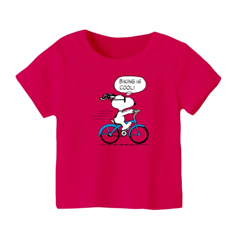 تی شرت آستین کوتاه بچگانه مدل اسنوپی کد ۸۹