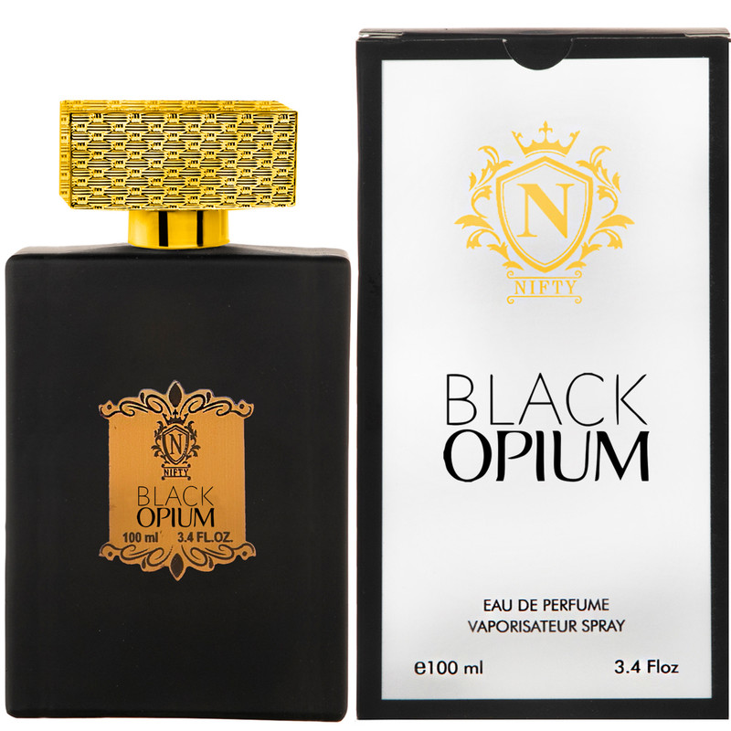 ادو پرفیوم زنانه نیفتی مدل Black Opium حجم 100 میلی لیتر