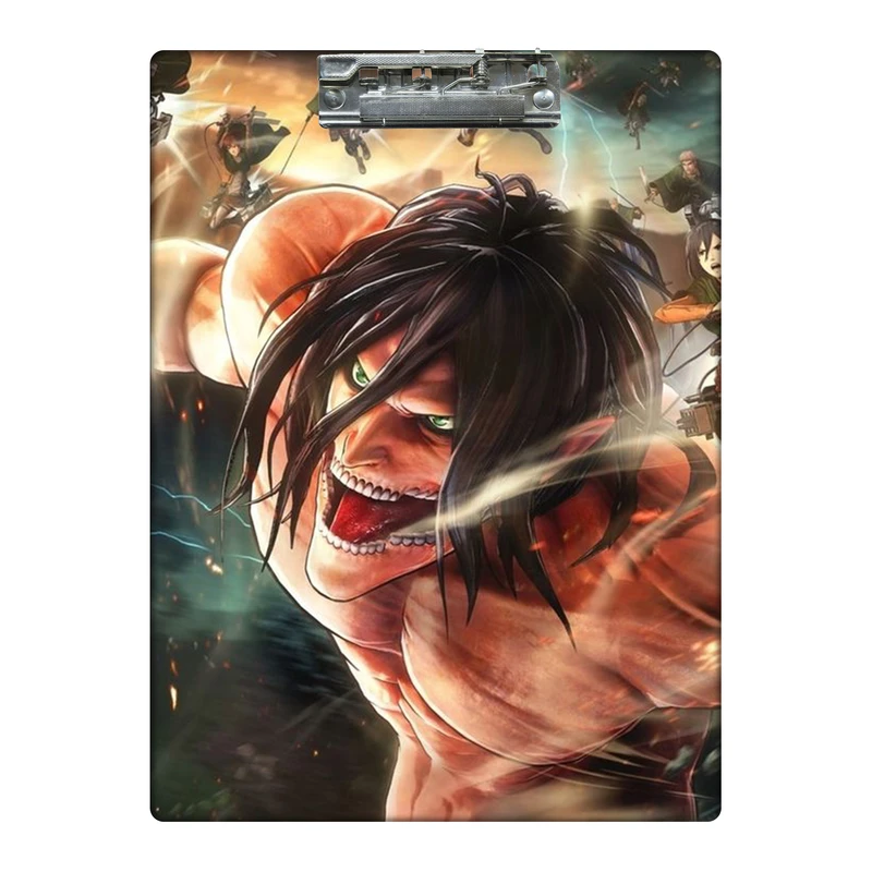 تخته شاسی طرح انیمه Attack on titan کد  7912533 سایز A4