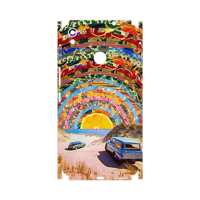 برچسب پوششی ماهوت مدل Collage of Orange Sky-FullSkin مناسب برای گوشی موبایل تکنو Camon CX Air