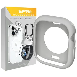 کاور اسپریگ مدل Jelly-Protective مناسب برای اپل واچ Series 10 42mm Aluminum