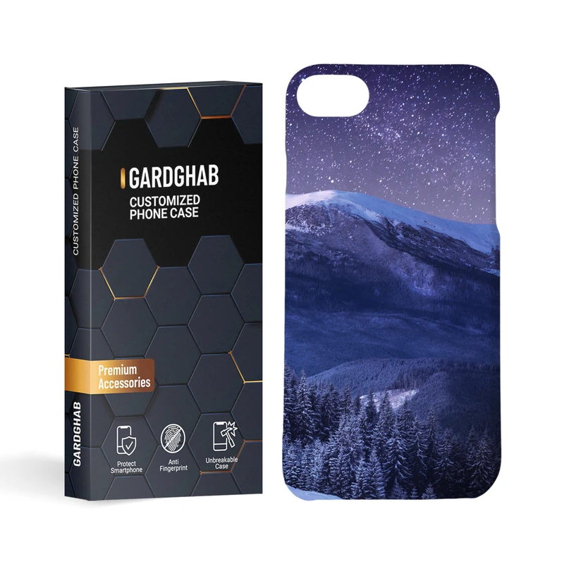کاور گارد قاب مدل طبیعت مناسب برای گوشی موبایل اپل iPhone 7 / 8 / SE 2020
